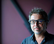 Portrait du comédien Christian Bégin à Montréal - photographe Denis Beaumont